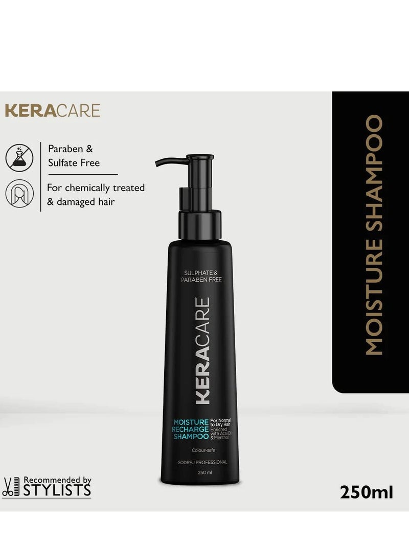 Keracare Recharge Shampoo 250ml For Hair