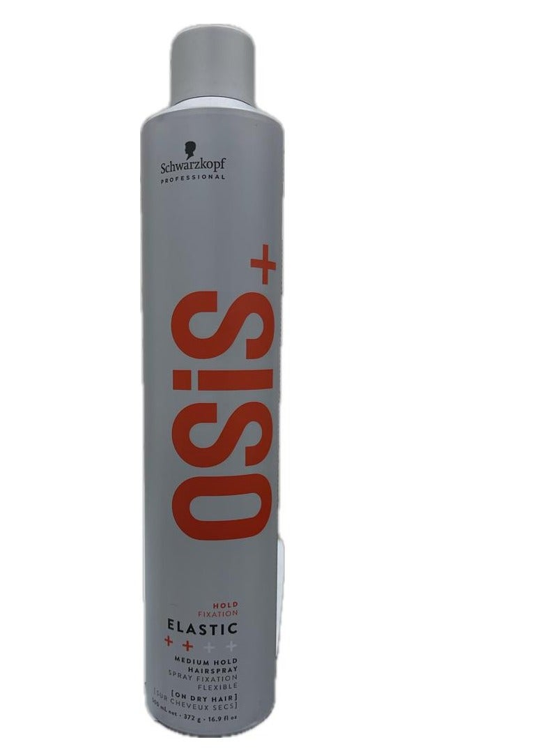 Osis + Elastic Medium Hold Hairspray 500 ml