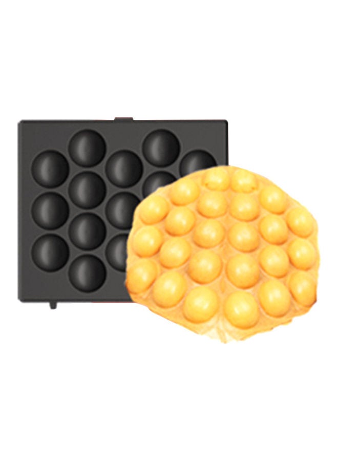 Non-Slip Bottom Style-B Waffle Plate H34031B-LM Black