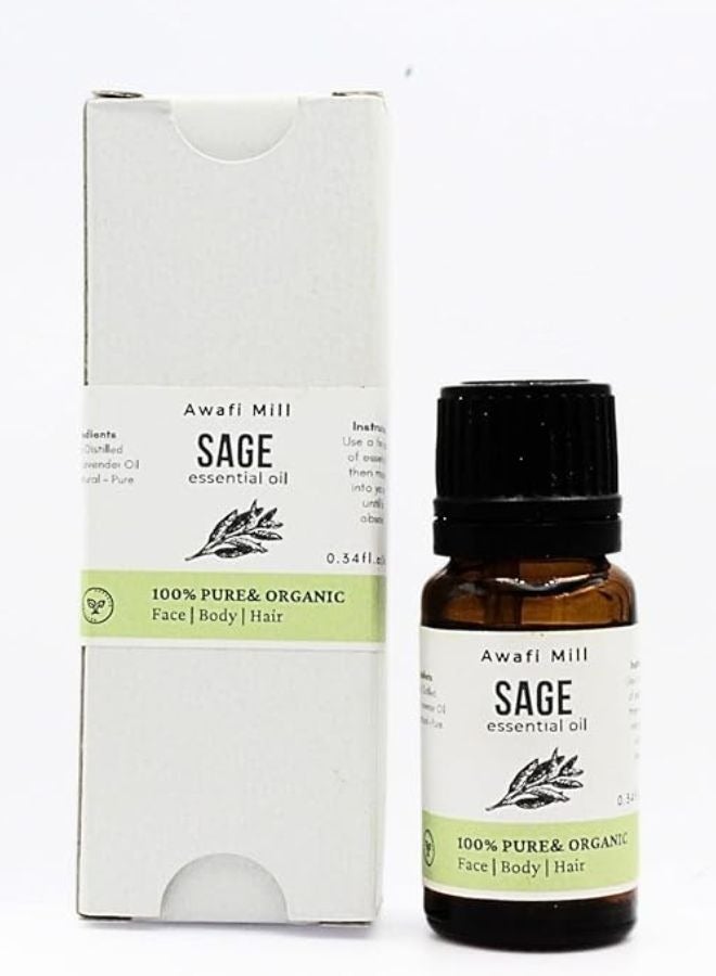 Sage Essential Oil (Turkey) | 10 Ml | Aroma Tierra