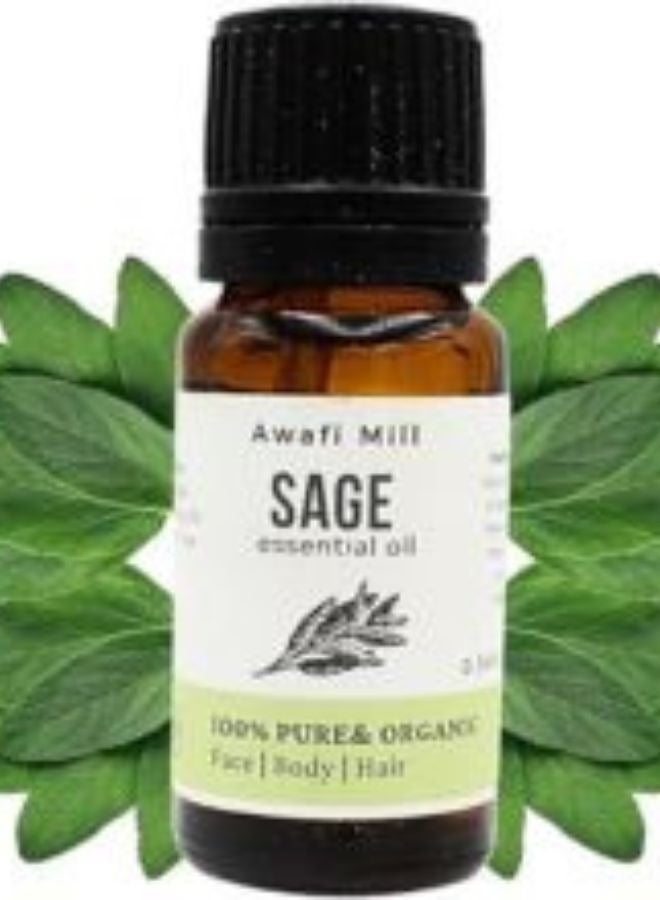 Sage Essential Oil (Turkey) | 10 Ml | Aroma Tierra