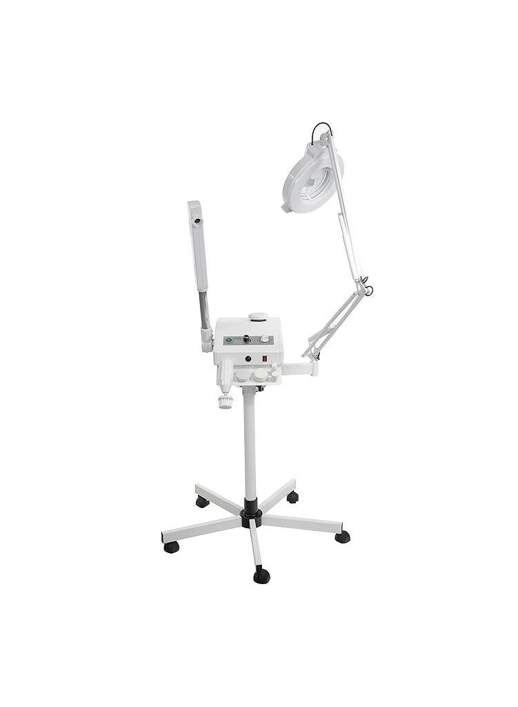 Professional Face  Steamer-OZONE STEAMER -BRUSH - MAGNIFYING LAMP