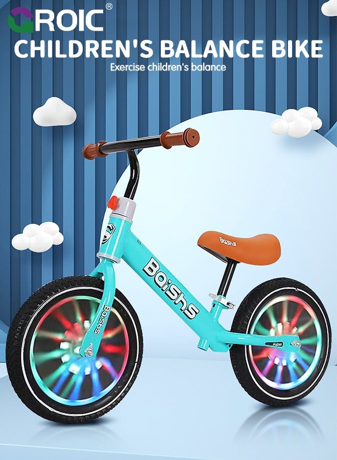 Balance Bike,Lightweight Toddler Bike for Kids - No Pedal Bikes for Kids with Adjustable Handlebar and Seat,Training Bike