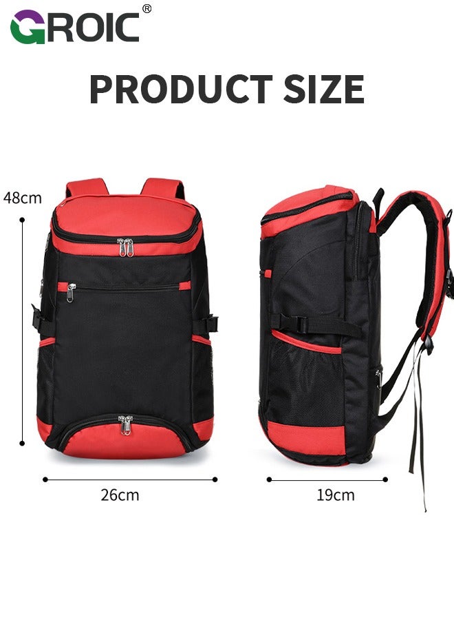 Tennis Bag Tennis Backpack,Pickleball Bag Hold 2 Rackets with Shoe Compartment, Sports Backpack Bag,Multifunctional Badminton Racket Bag