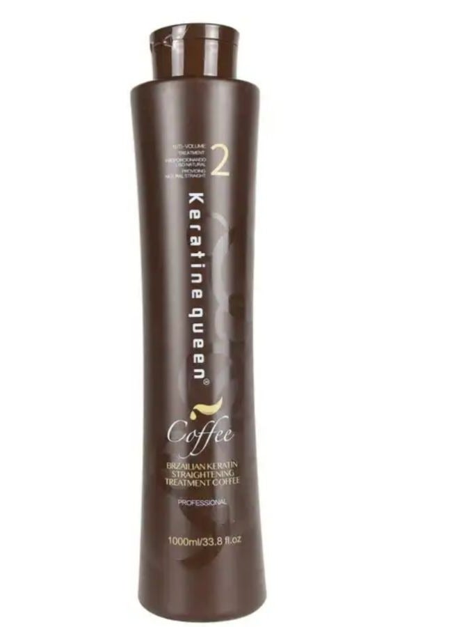 Brazilian Keratin Straightening Treatment Coffee 1000 ML