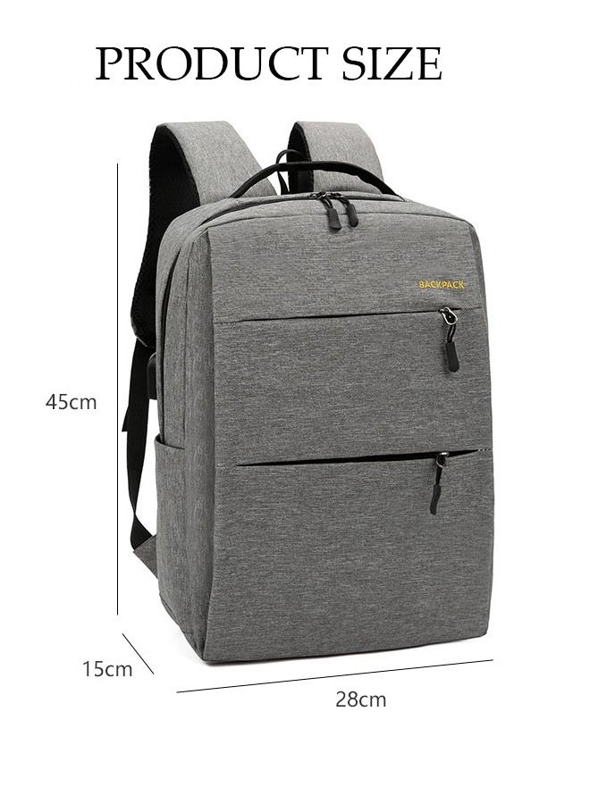 3-Piece School Backpacks Travel Laptop Backpack With USB Charging Port Business Laptop Bags Computer Bag 3 In 1 School Bookbags Set Pencil Case Crossbody bag