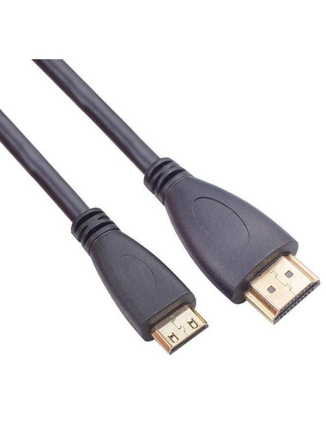 Camera To Tv Monitor Hdmi Cable Cord Canon Camera Mini Hdmi To Hdmi Cable Compatible With Canon Powershot Elph Eos Rebel Dslr Sl1 Sl2 T1I T2I T3 T3I T4I T5 T5I T6 T6I T6S T7 T7I (9.84Ft)