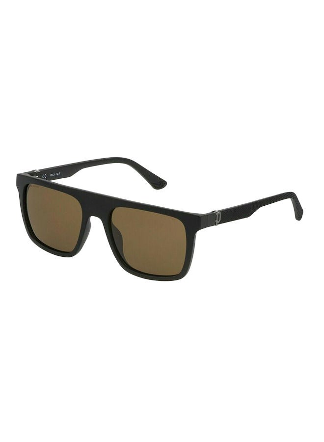 SPLF61 U28P 55 100% UV Protected Polarized Unisex Sunglasses