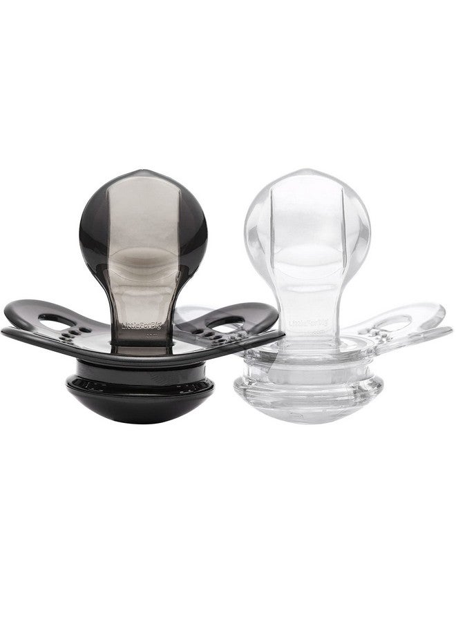 Bigshield Generation3 Big Sized Pacifier Candy Gloss 2 Paci Pack Black And Crystal