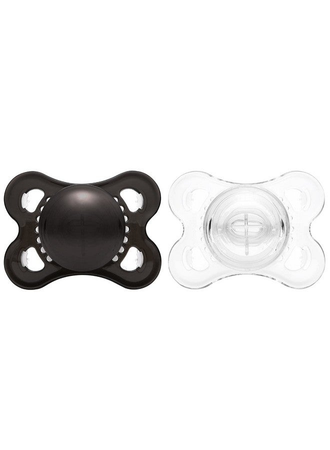 Bigshield Generation3 Big Sized Pacifier Candy Gloss 2 Paci Pack Black And Crystal