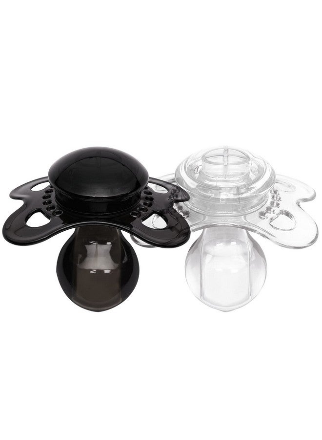 Bigshield Generation3 Big Sized Pacifier Candy Gloss 2 Paci Pack Black And Crystal