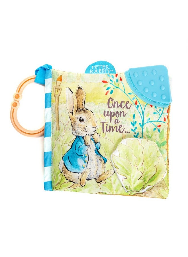 Peter Rabbit Soft Book With Toy Teether And Crinkle 5 Inches