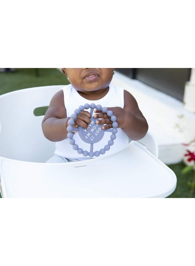 Happy Teether Soft & Easy Grip Teething Ring Perfect For Babies And Teething Toys To Help Soothe Gums Nontoxic Bpa Free Silicone Teether Got Mad Love For My Mama