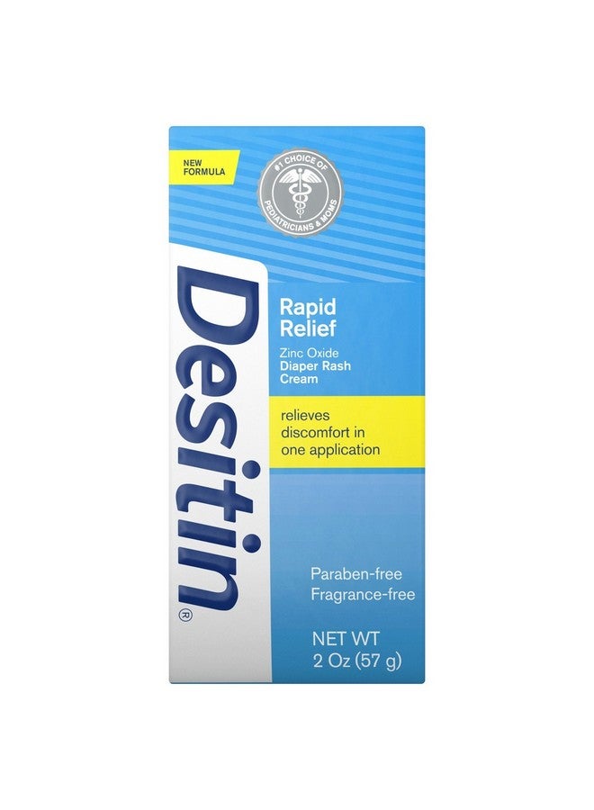 Rapid Relief Creamy Zinc Oxide Diaper Rash Cream (Pack Of 3)