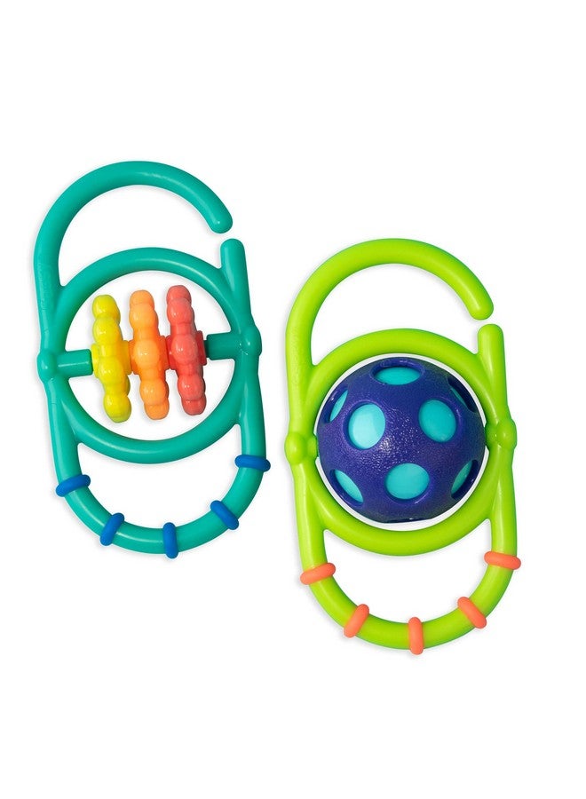 Linky Links Rattle Set Use Apart Or Link Together 2 Pack For Ages 3+ Months