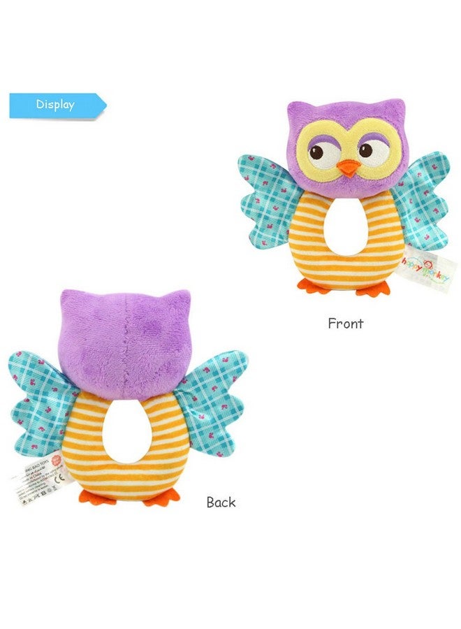 Owl Soft Rattle Toy For Over 0 Months