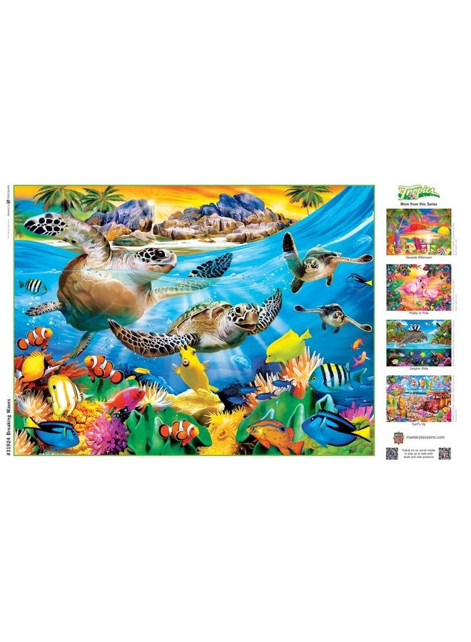 300 Piece Ez Grip Jigsaw Puzzle Breaking Waves 18