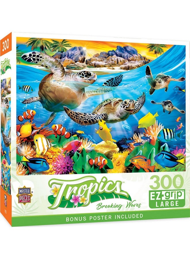 300 Piece Ez Grip Jigsaw Puzzle Breaking Waves 18