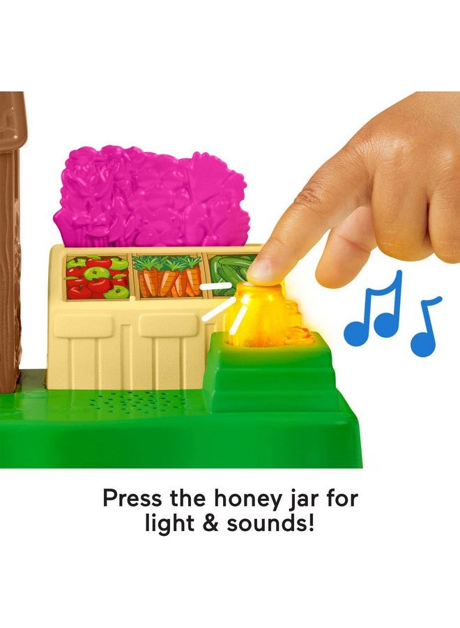 Little People Toddler Toy Farmers Market Playset With Light Sounds Figure & Accessories For Ages 1+ Years