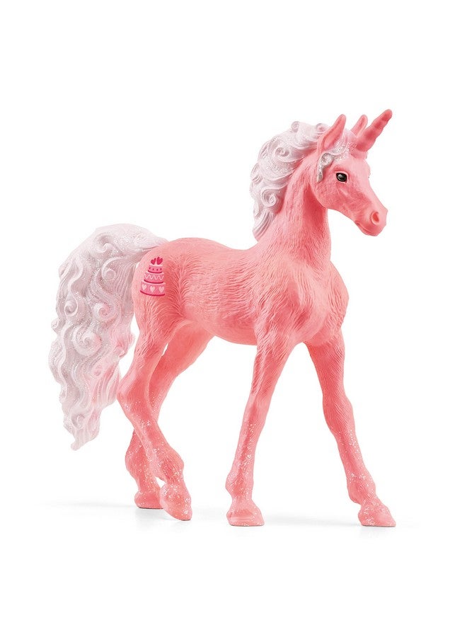 Bayala Collectible Unicorn Toy Figure For Girls And Boys Birthday Cake Unicorn Figurine (Dessert Series) Ages 5+