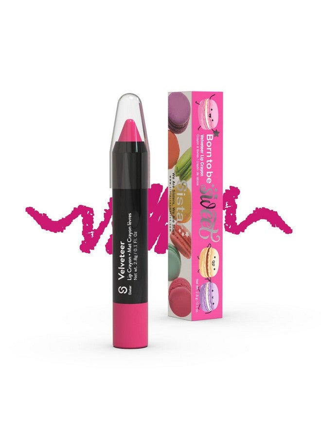 Born To Be Sweet Velveteer Lip Crayon Lip Color Longwear Chocolate Scented