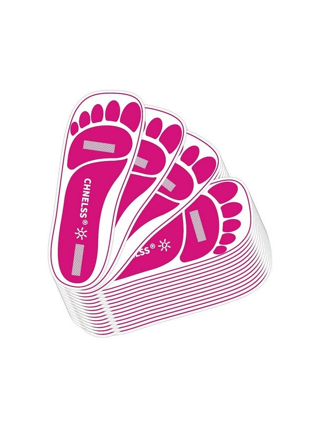 Pink 60 Pairs(120Feets) Spray Tan Sticky Pads For Sunless Tanning Or Beauty Salon