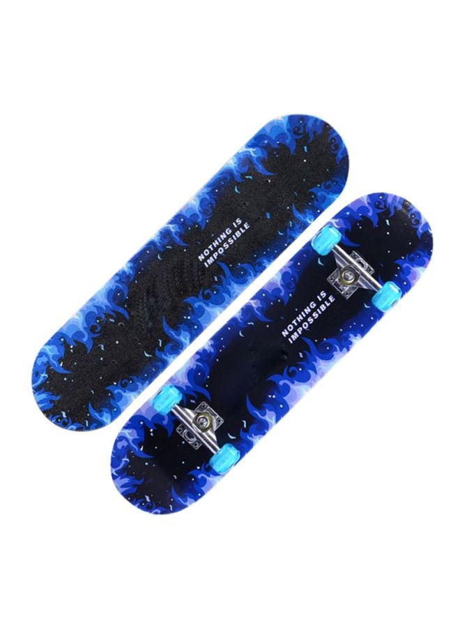 Printed 4-Wheel Patterned Skateboard Amusing Sports Equipment Outdoor Toy 79x19x10cm