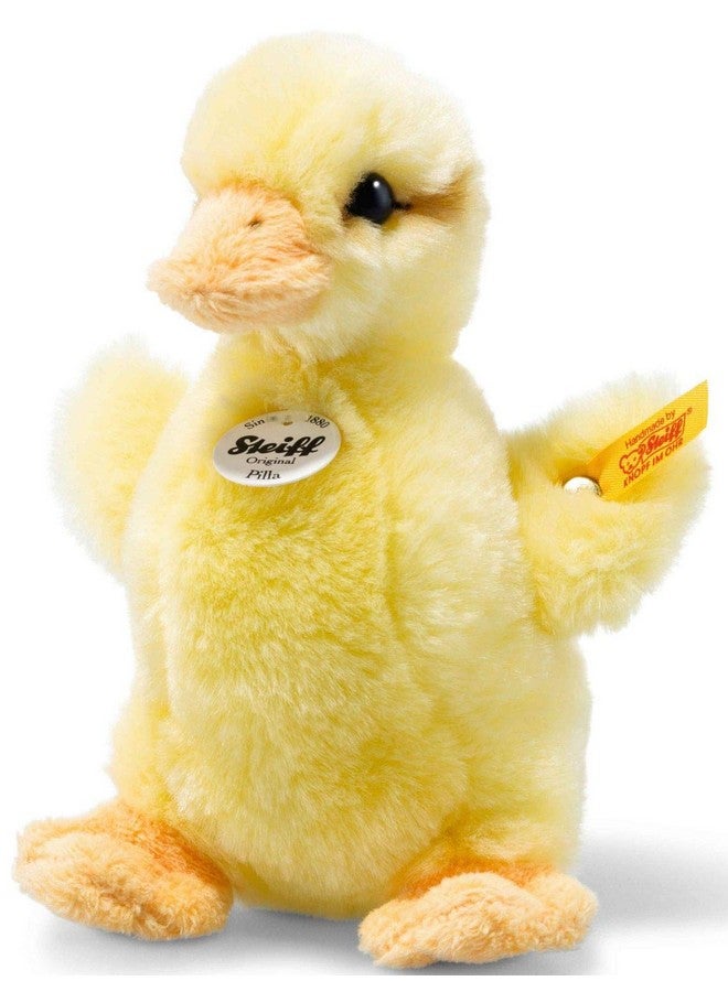 Usa Yellow Pilla Duckling Plush Toy 5.5” X 5.1” X 3.5” Cuddly Duck Toy Airbrushed Accents (73335)