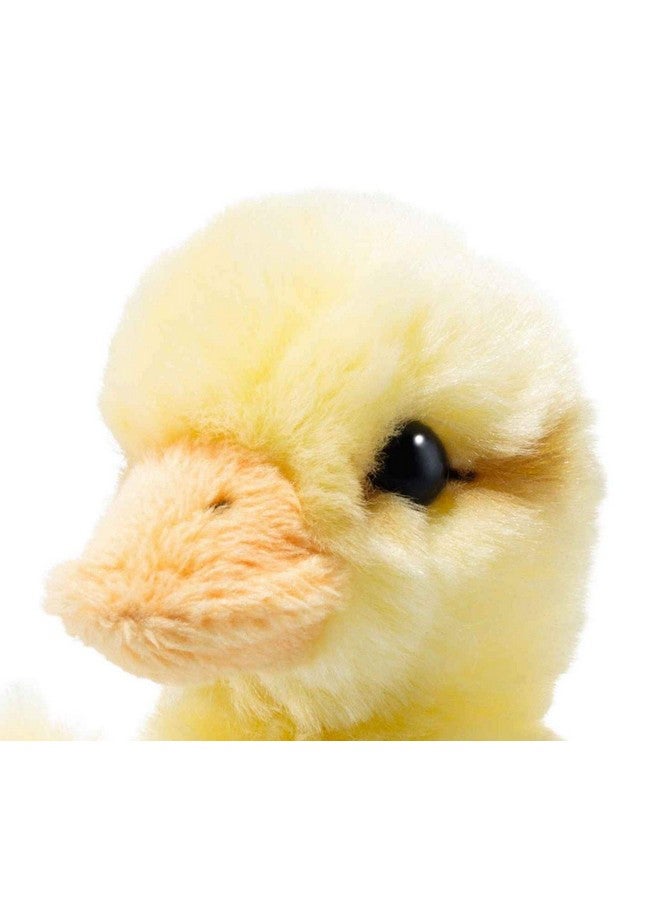 Usa Yellow Pilla Duckling Plush Toy 5.5” X 5.1” X 3.5” Cuddly Duck Toy Airbrushed Accents (73335)