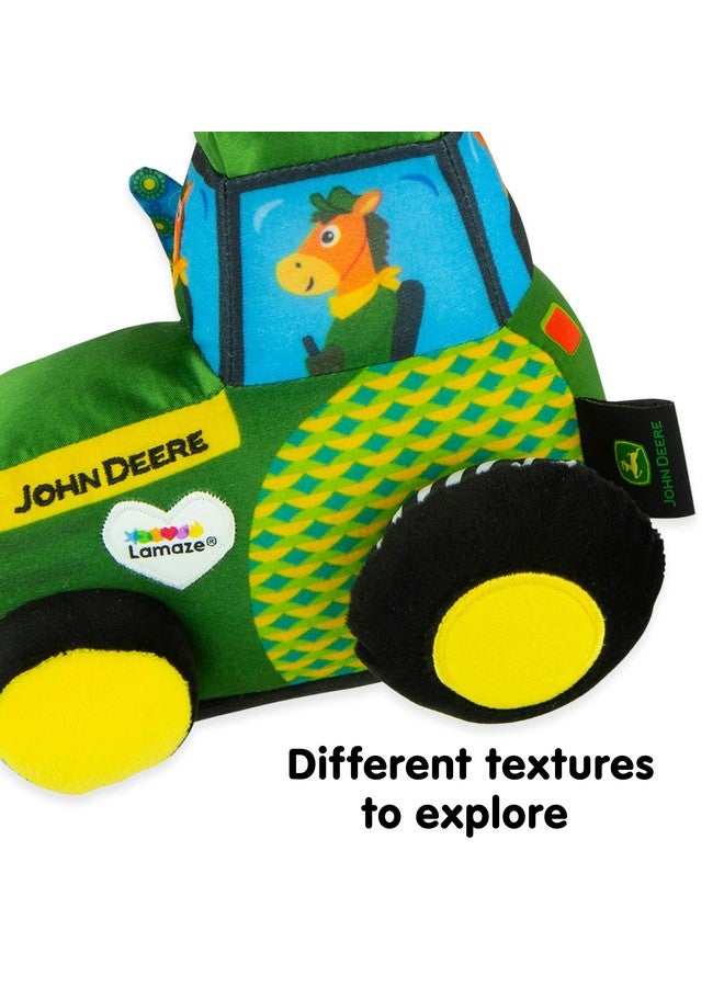 John Deere Tractor Car Seat And Stroller Toy Soft Baby Hanging Toys Baby Crinkle Toys With High Contrast Colors Baby Travel Toys Ages 0 Months And Up