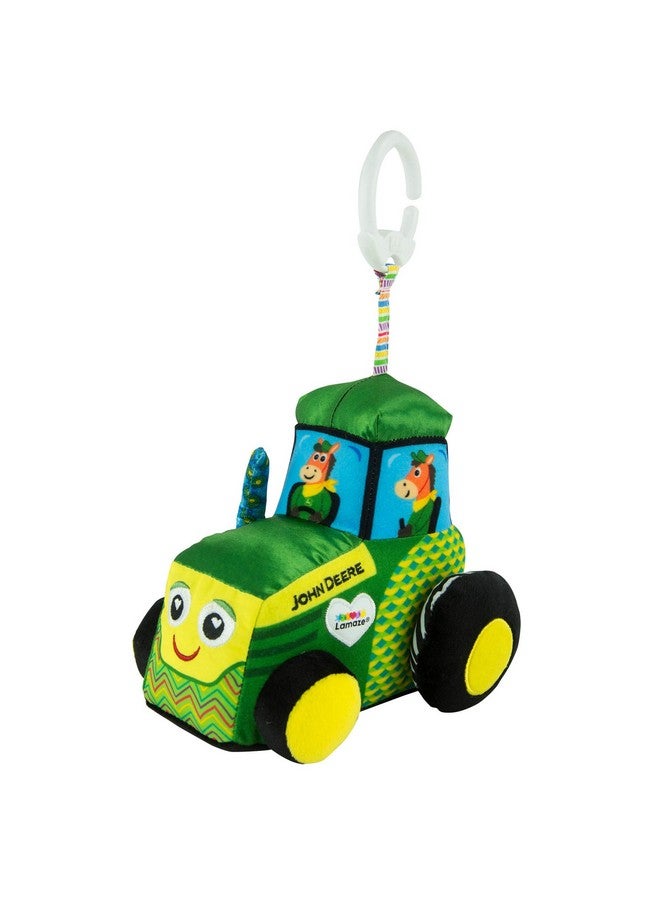 John Deere Tractor Car Seat And Stroller Toy Soft Baby Hanging Toys Baby Crinkle Toys With High Contrast Colors Baby Travel Toys Ages 0 Months And Up