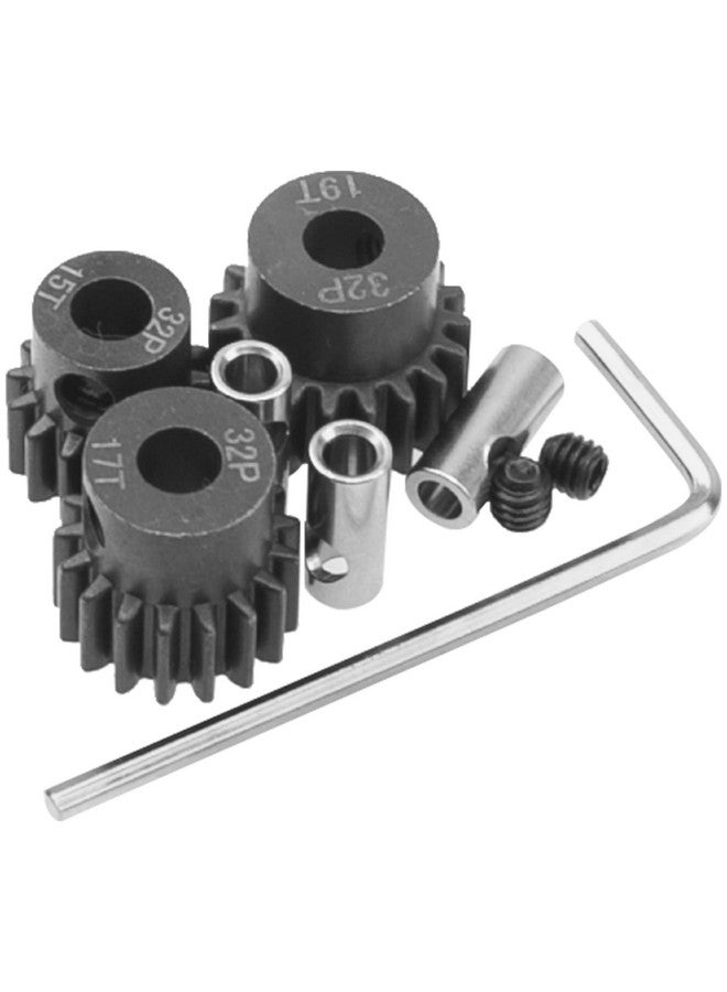 Steel 6878 Differential Gear Slipper Clutch 54T 32P Spur Gear With 15T/17T/19T Pinions Gear Sets Compatible With Traxxas Slash 4X4 / Stampede 4X4 / Rustle 4X4 1/10 Rc Car