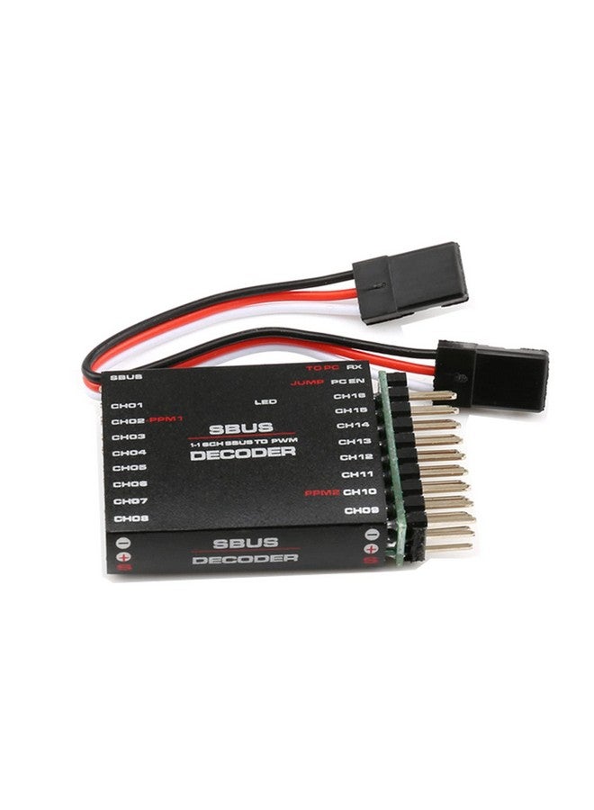 Rc Sbus To Pwm/Ppm Decoder 16 Channel Converter Receiver Signal Transverter For Futaba Frsky Orange