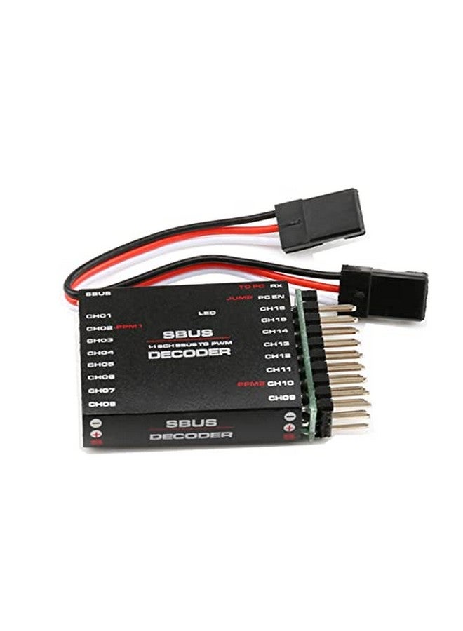 Rc Sbus To Pwm/Ppm Decoder 16 Channel Converter Receiver Signal Transverter For Futaba Frsky Orange