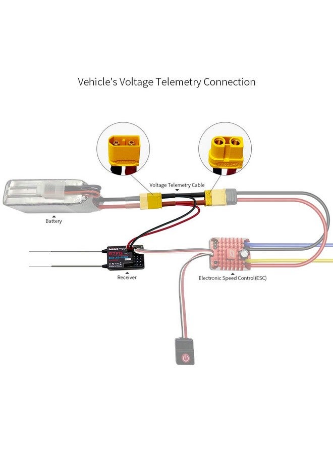 R7Fg R8Fg R8F Accessories Votage Telemetry Connect Cable Wire Of Model Information Return
