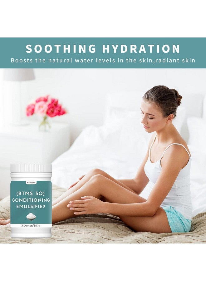 3 Oz Btms 50 Conditioning Emulsifier For Making Leavein Conditioner Premium Btms 50 Conditioning Emulsifier Granules Higher Activity Than Btms 25 Suitable For Making Lotions Shampoos And More