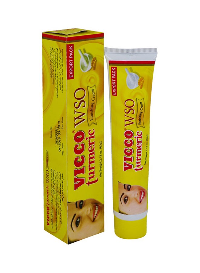 12-Piece Turmeric Vanishing Cream 12x60grams