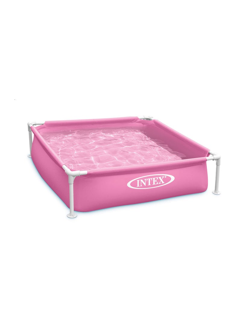 Pink Mini Frame Above Ground Pool for Fun Splashing