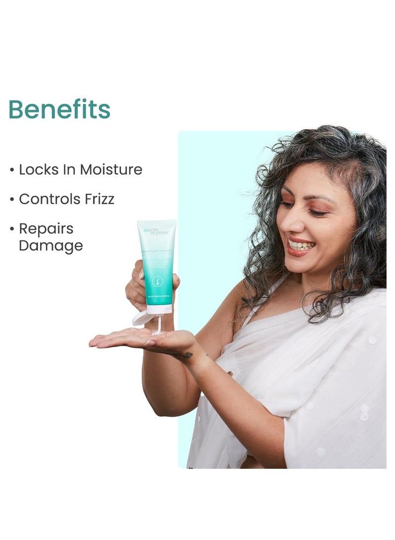 Earth Rhythm Moist Repair Murumuru Butter Hair Conditioner for Dry Frizzy Hair Locks Moisture 100ml