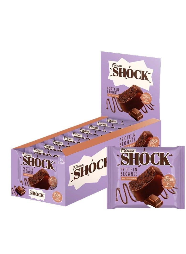 Fitness Shock Protein Brownie  Hot Chocolate 500g