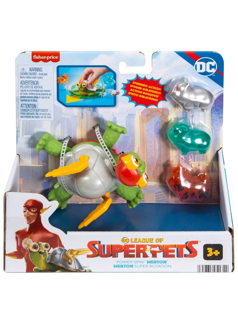 DC League Of Super Pets - Power Spin Merton Toy Figure