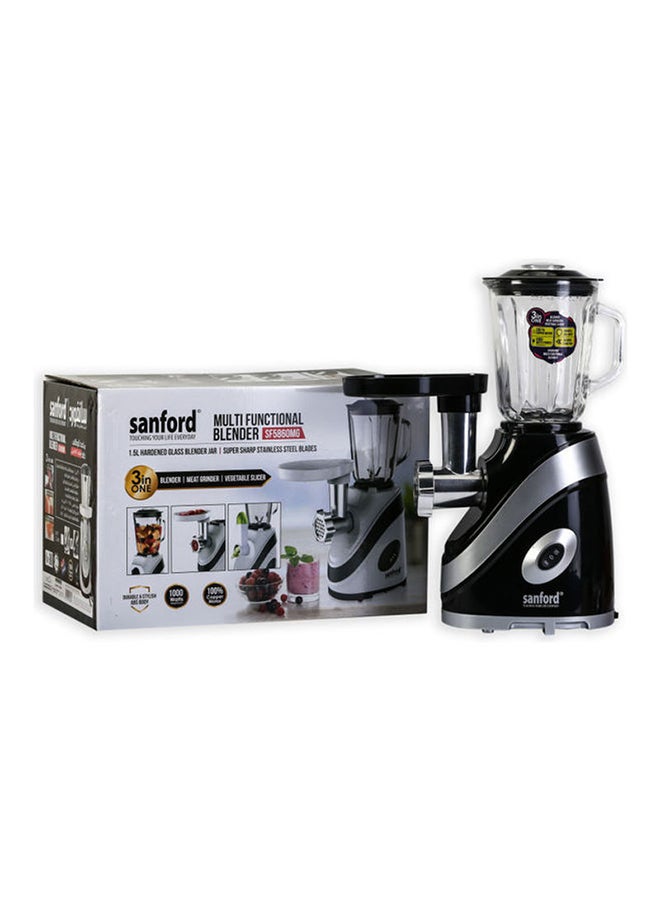 Mutlifunctional Blender With Meat Grinder 1.5 L 1000 W SF5860MG BS Assorted