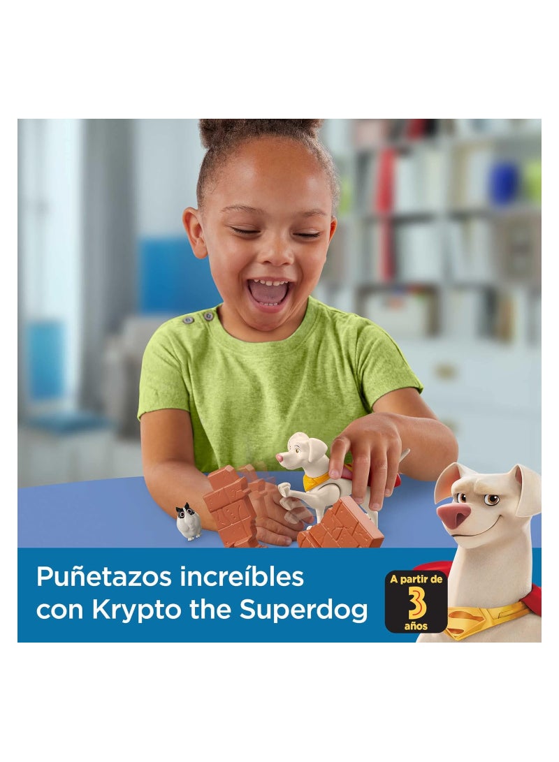 DC League Of Super Pets - Hero Punch Krypto Toy Figure