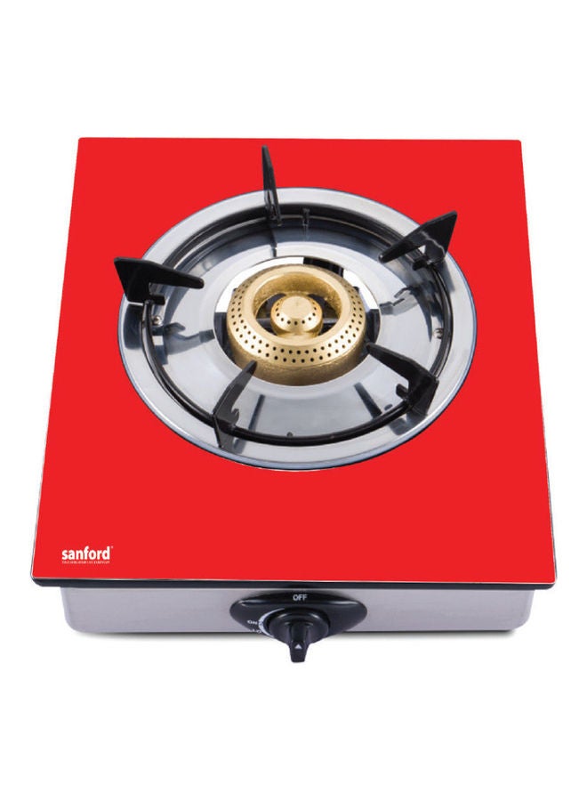 Glass Gas Stove 1 Burner With Fsd SF5112GC FSD DESIGN 2 Red