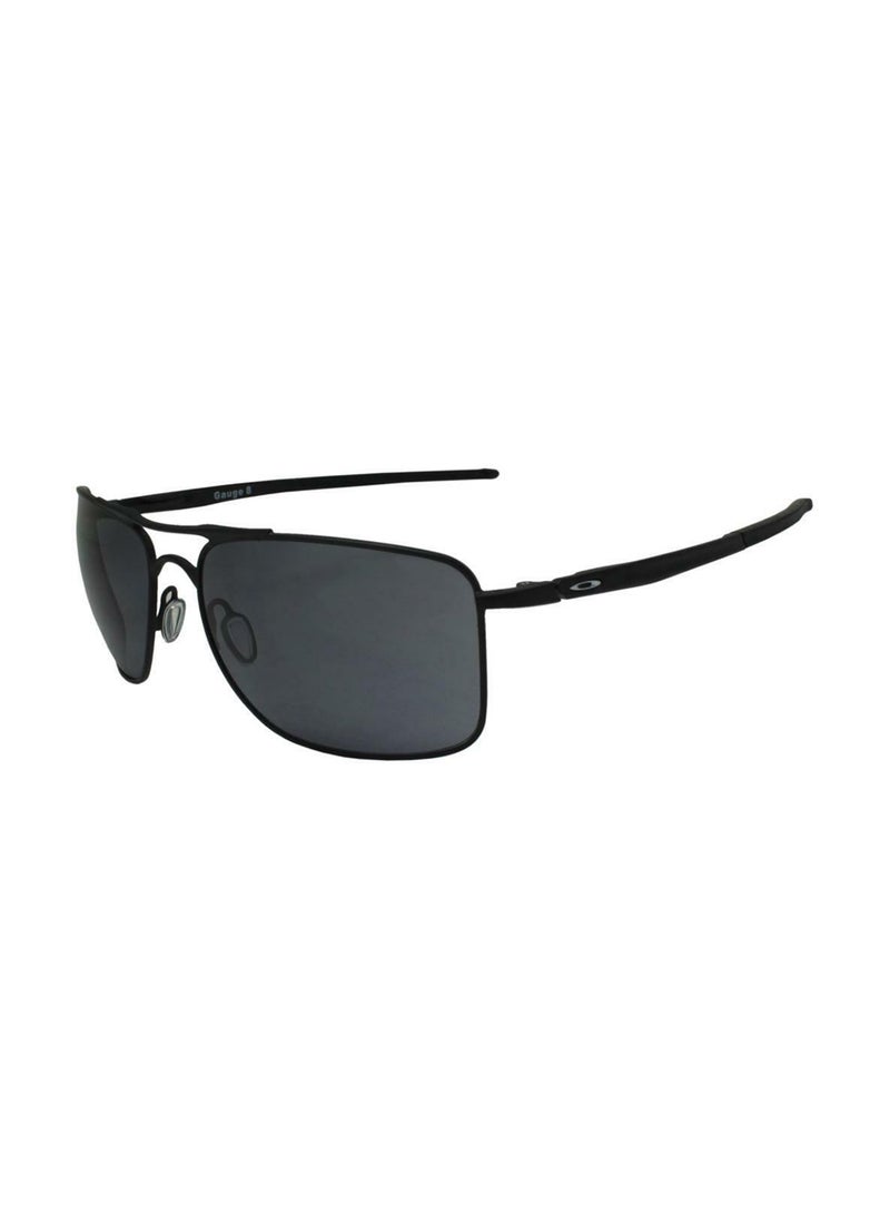 Men's Rectangular Shape Sunglasses - OO4124 0162 62 - Lens Size: 62 Mm