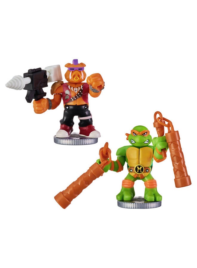 Tmnt S1 Michael Angelo Vs Bebop