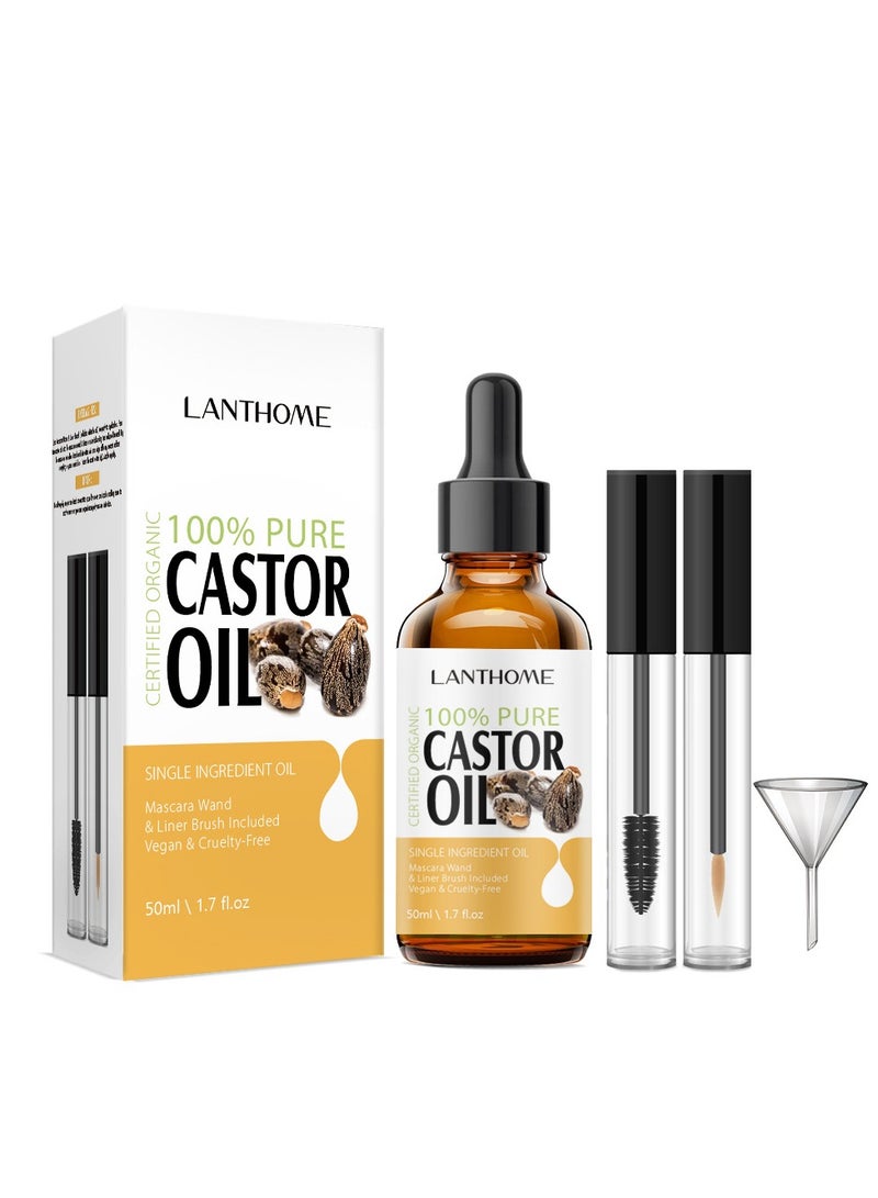 Lanthome castor oil mascara set 50ml