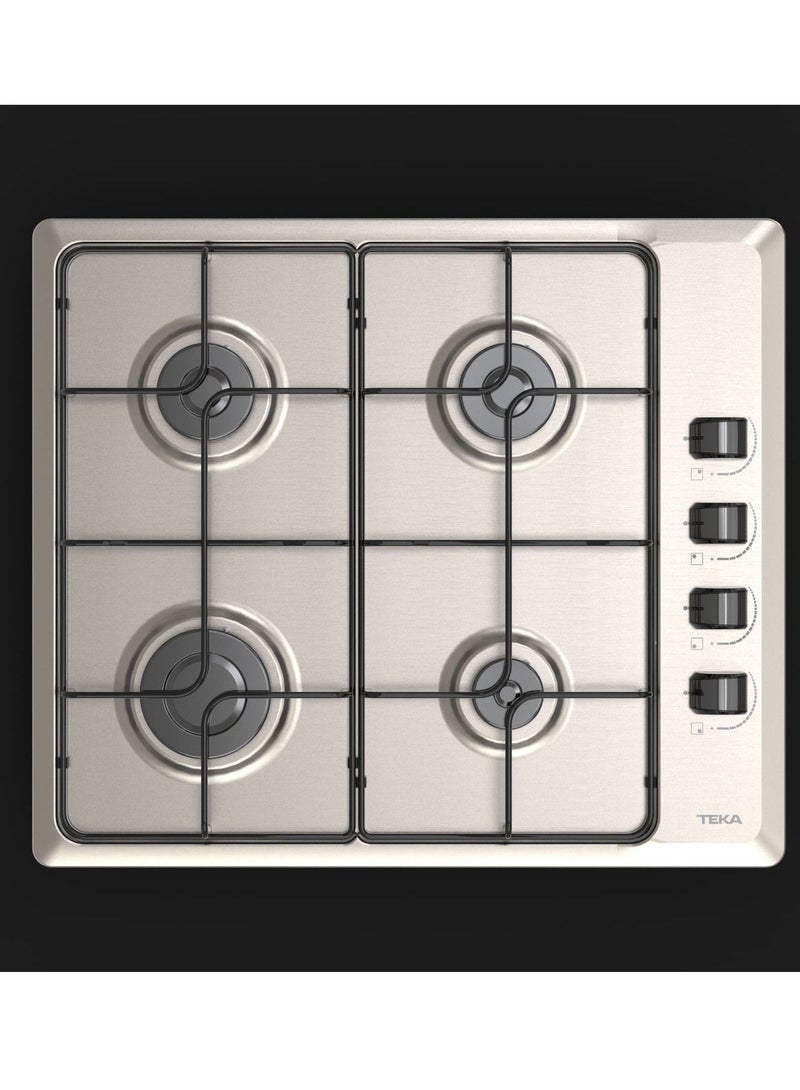 Teka HLX 640 KB Gas hob 60cm Gas hob with 4 burners  and Enamelled Grids-Made in Europe