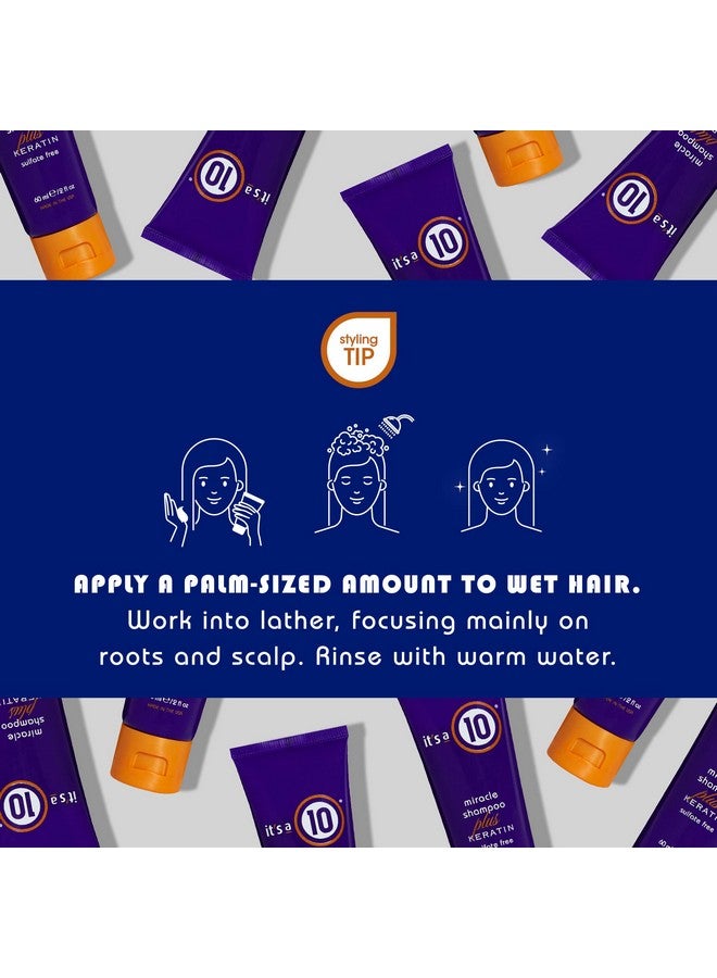 Its A 10 Miracle Shampoo Plus Keratin Unisex 2 Oz