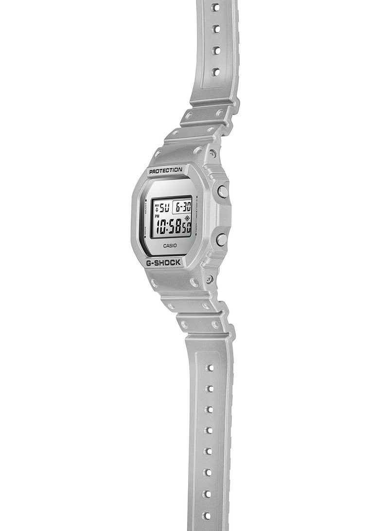 Men's Digital Resin Wrist Watch DW-5600FF-8DR - 40 Mm